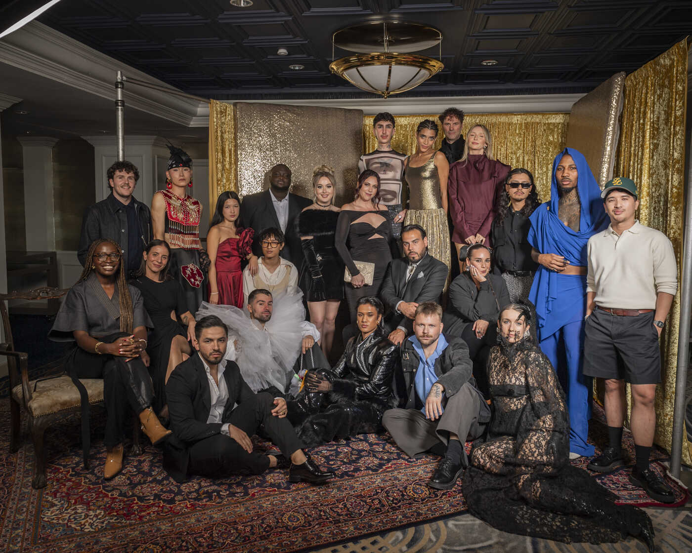 Portrait de Groupe des Participants aux Canadian Arts & Fashion Awards