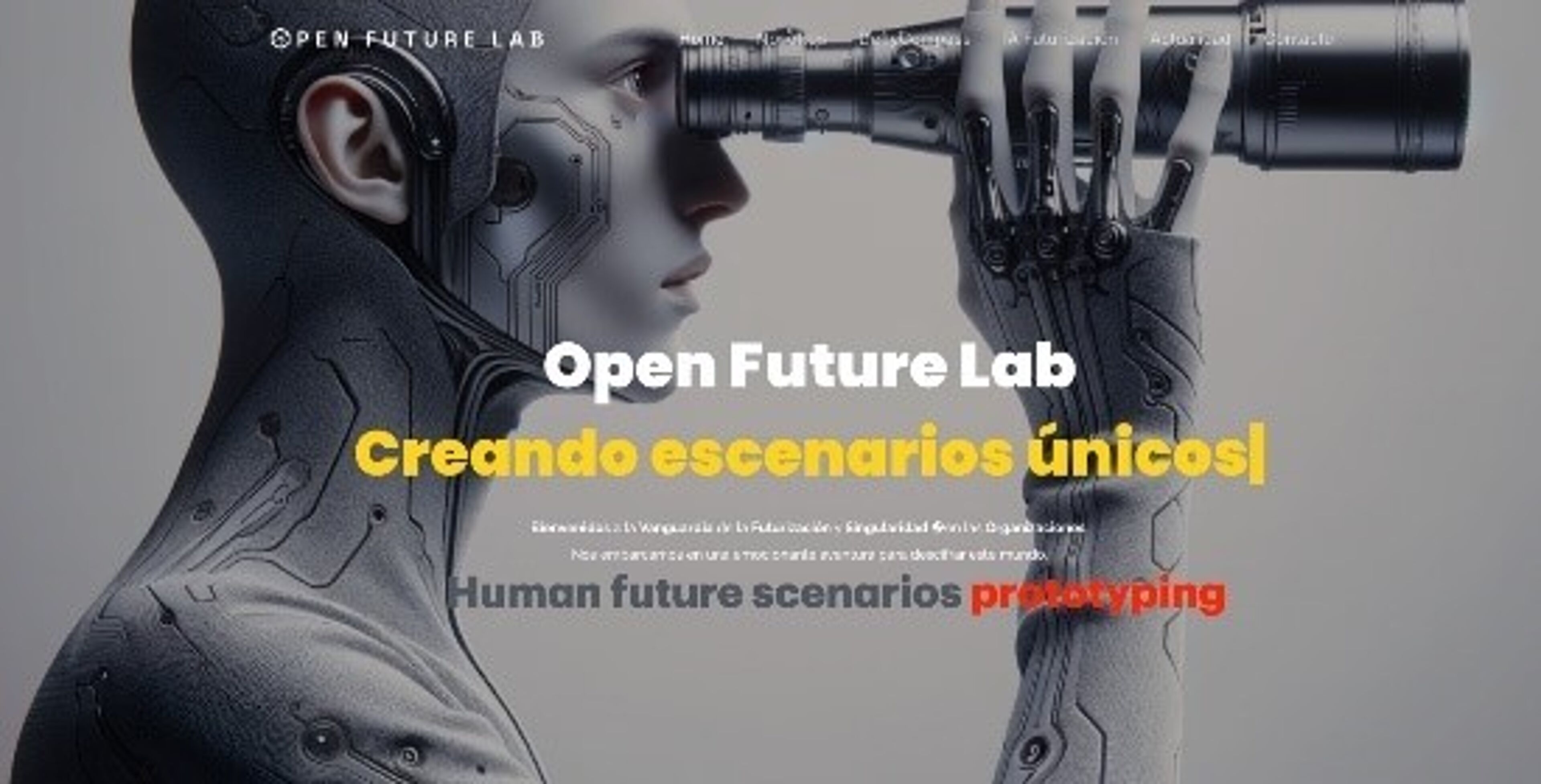 Open Future Lab – Création de scénarios futurs uniques