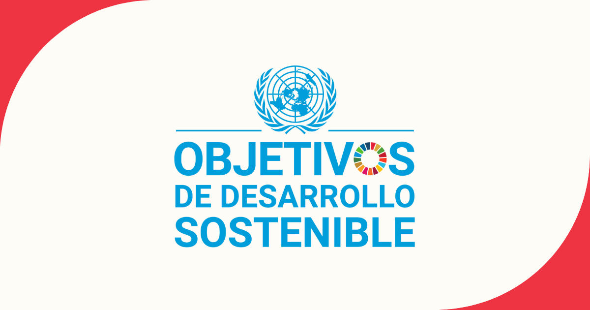 Pancarta de los Objetivos de Desarrollo Sostenible de la ONU