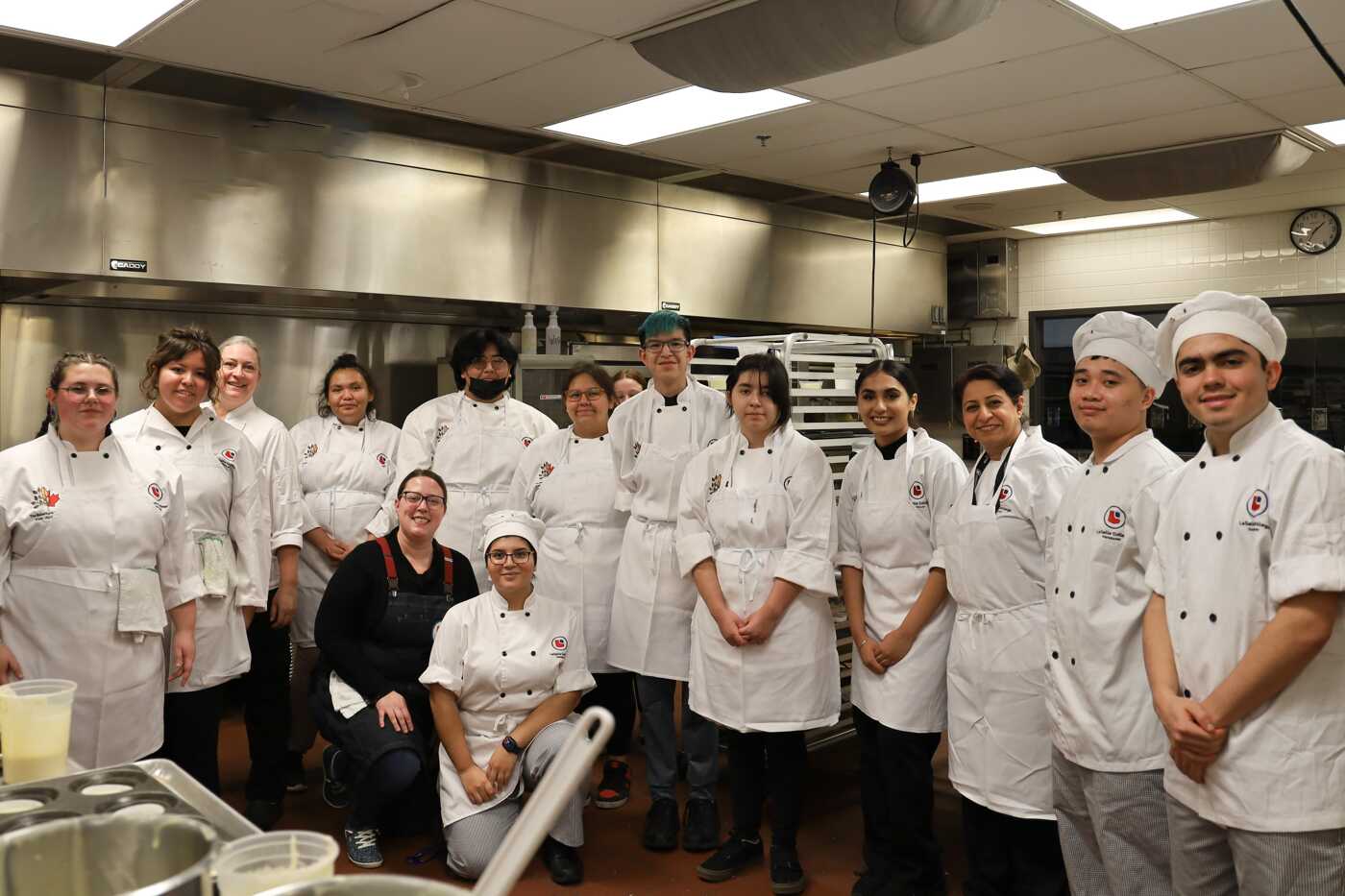 Étudiants en Cuisine en Formation