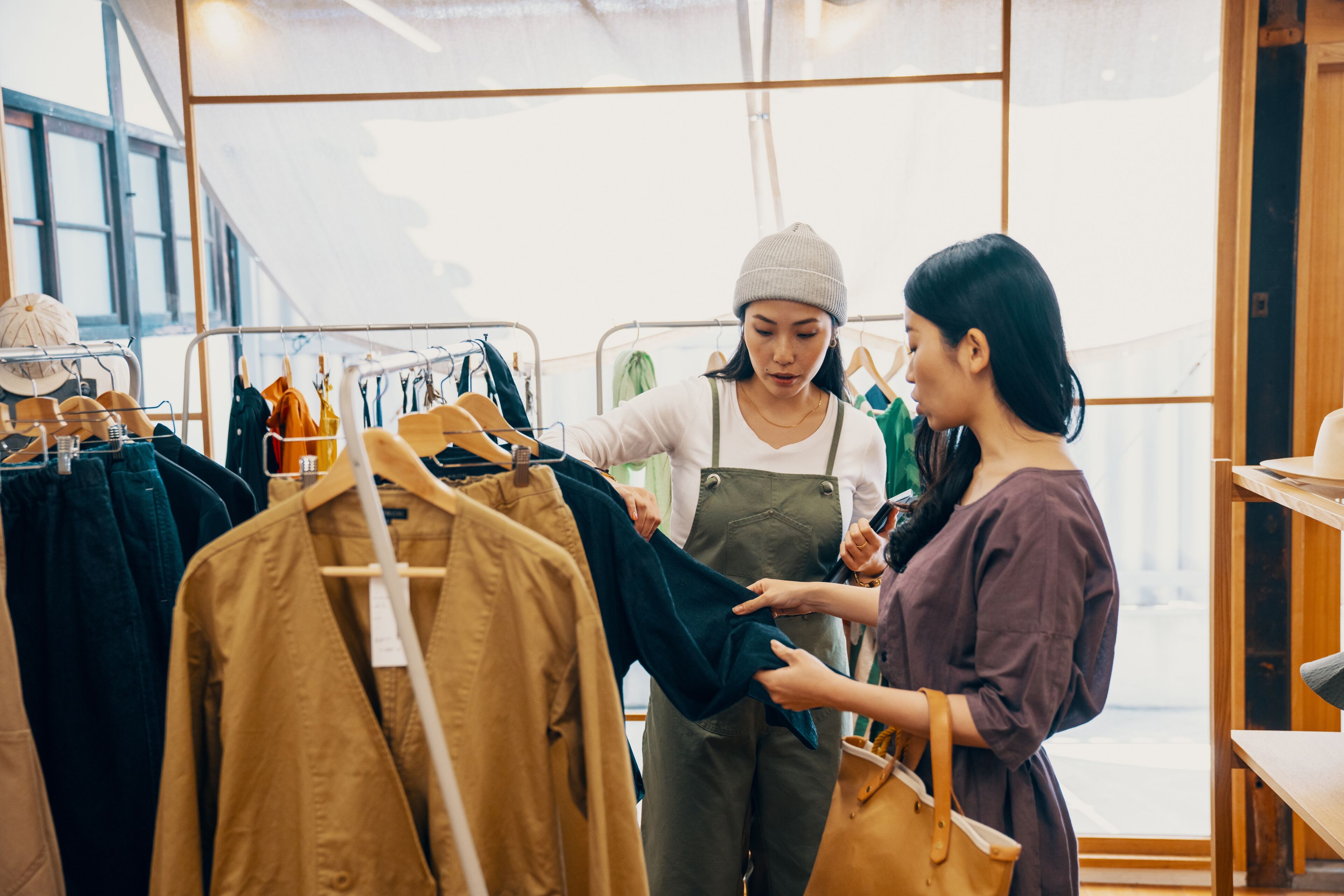 Consultation en Magasin de Vêtements