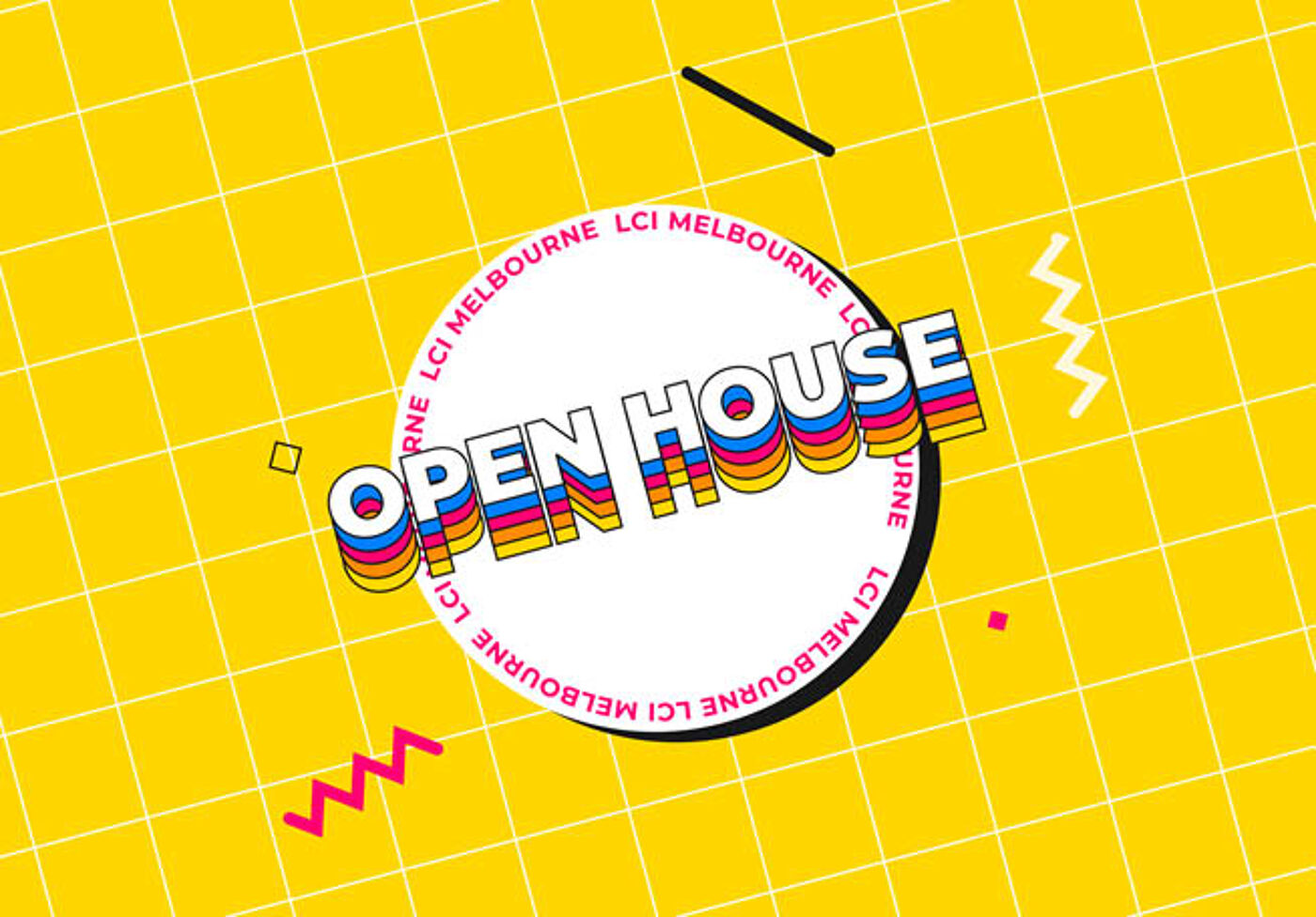 LCI Melbourne Open House Event Poster