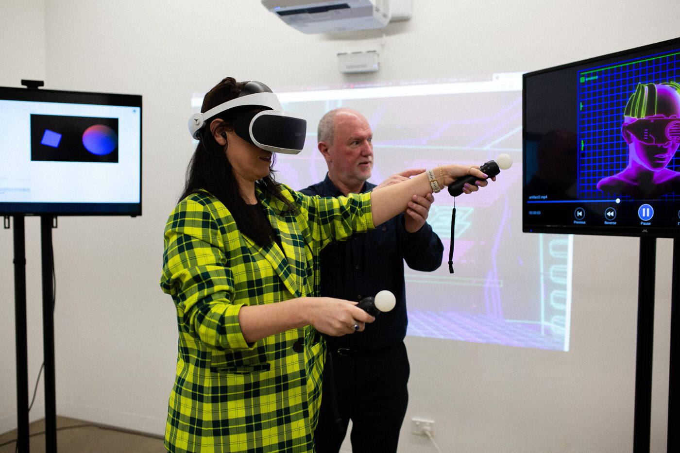 Virtual Reality Training Session