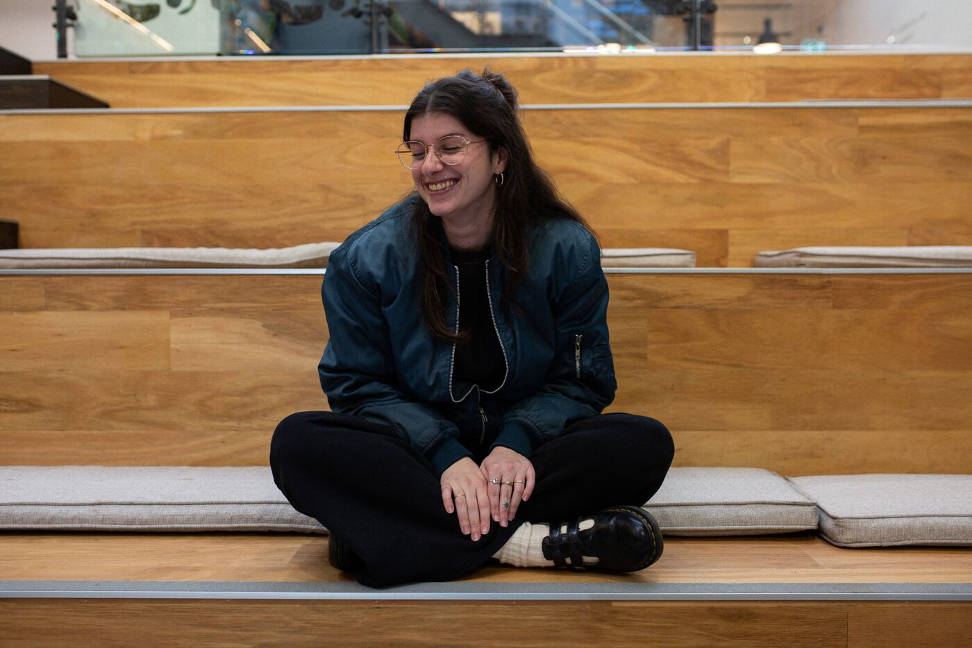 Student smiling 