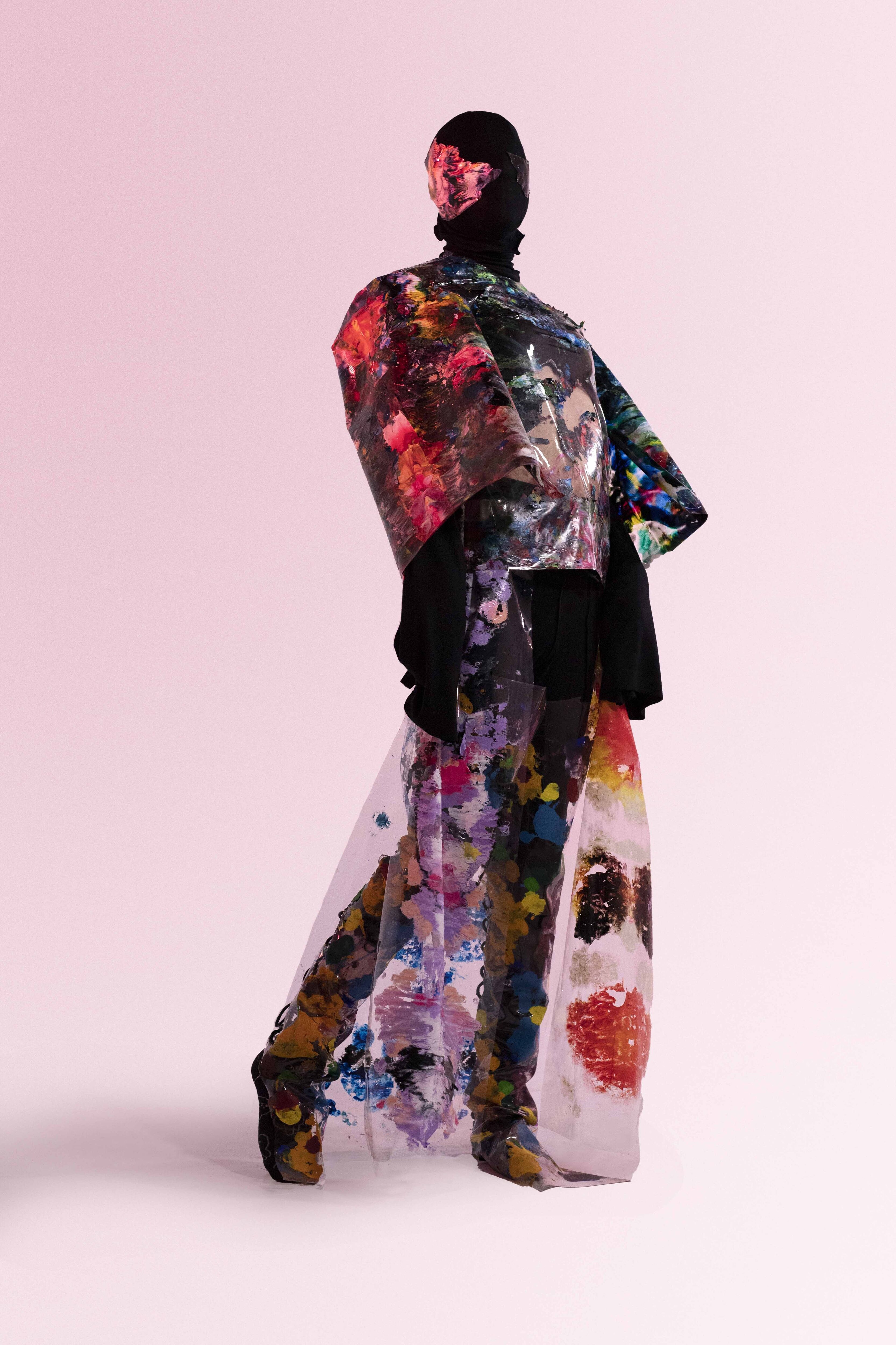 Abstract Art-Inspired Fashion