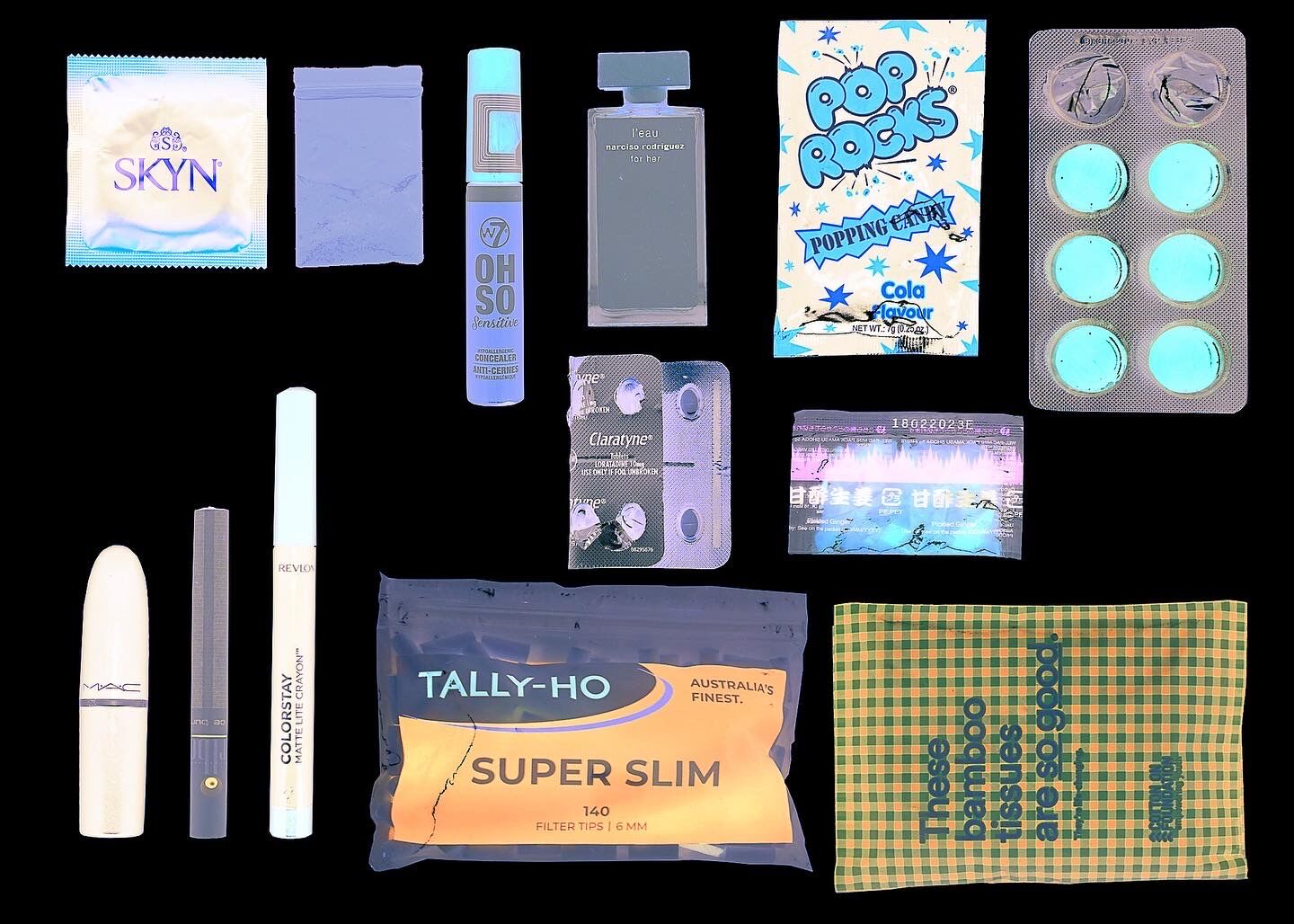 Assorted Personal Items and Snacks Assorted Personal Items and Snacks