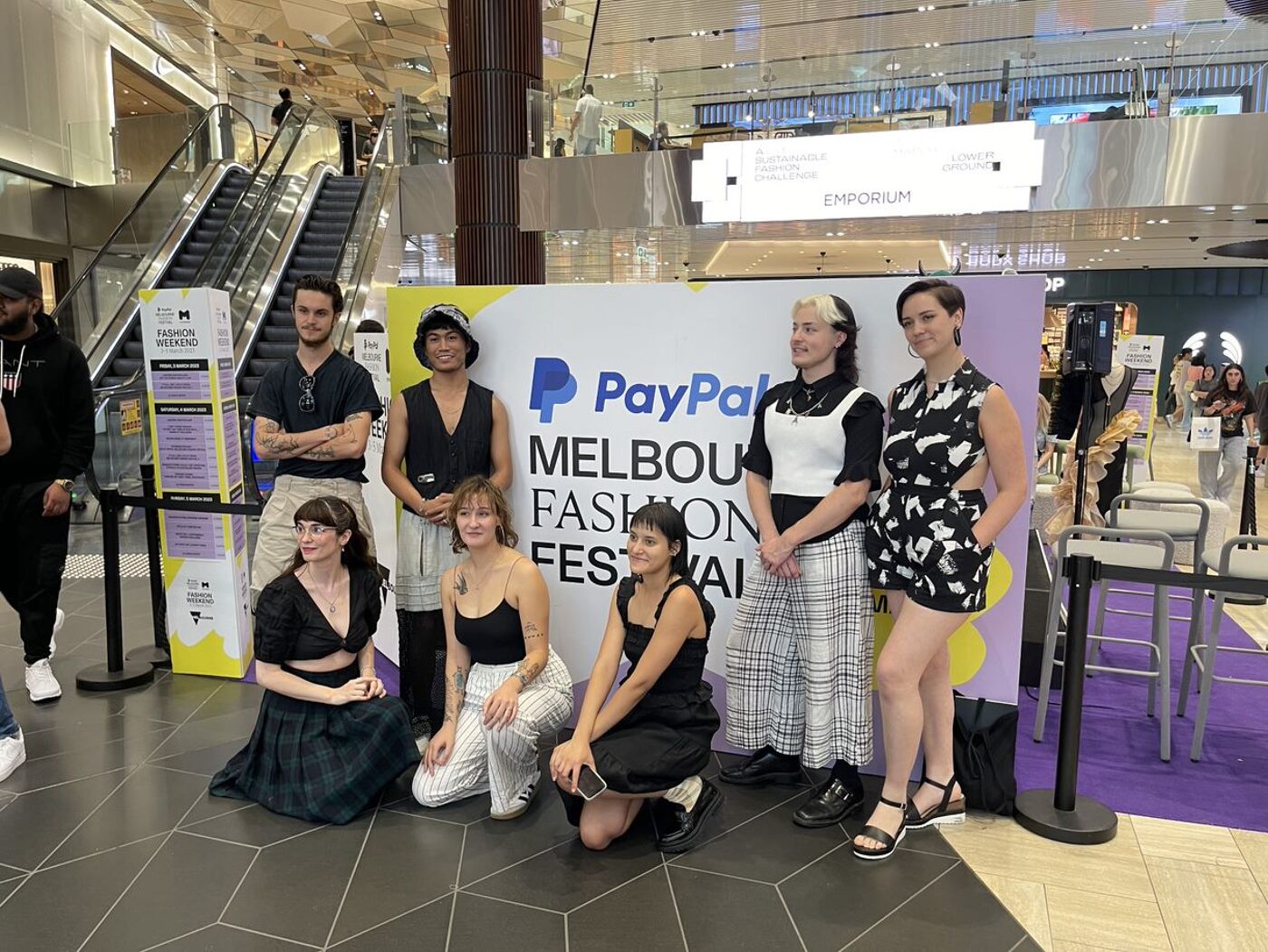 Creative Team at Fashion Event