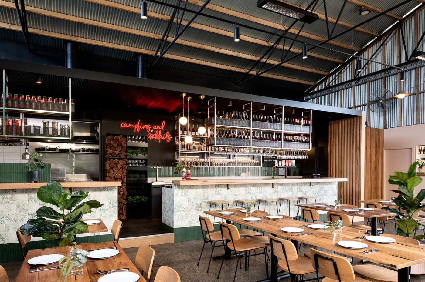 Urban Rustic Dining