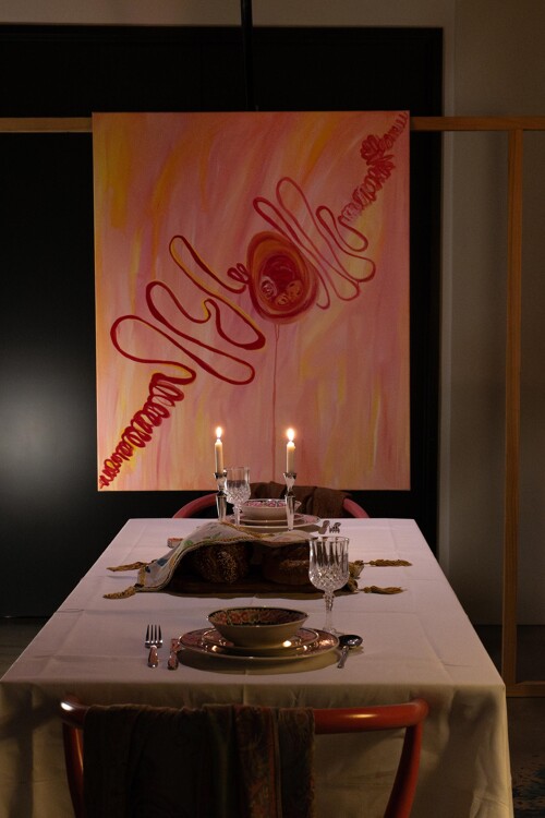 Artistic Dining Room Setup Artistic Dining Room Setup