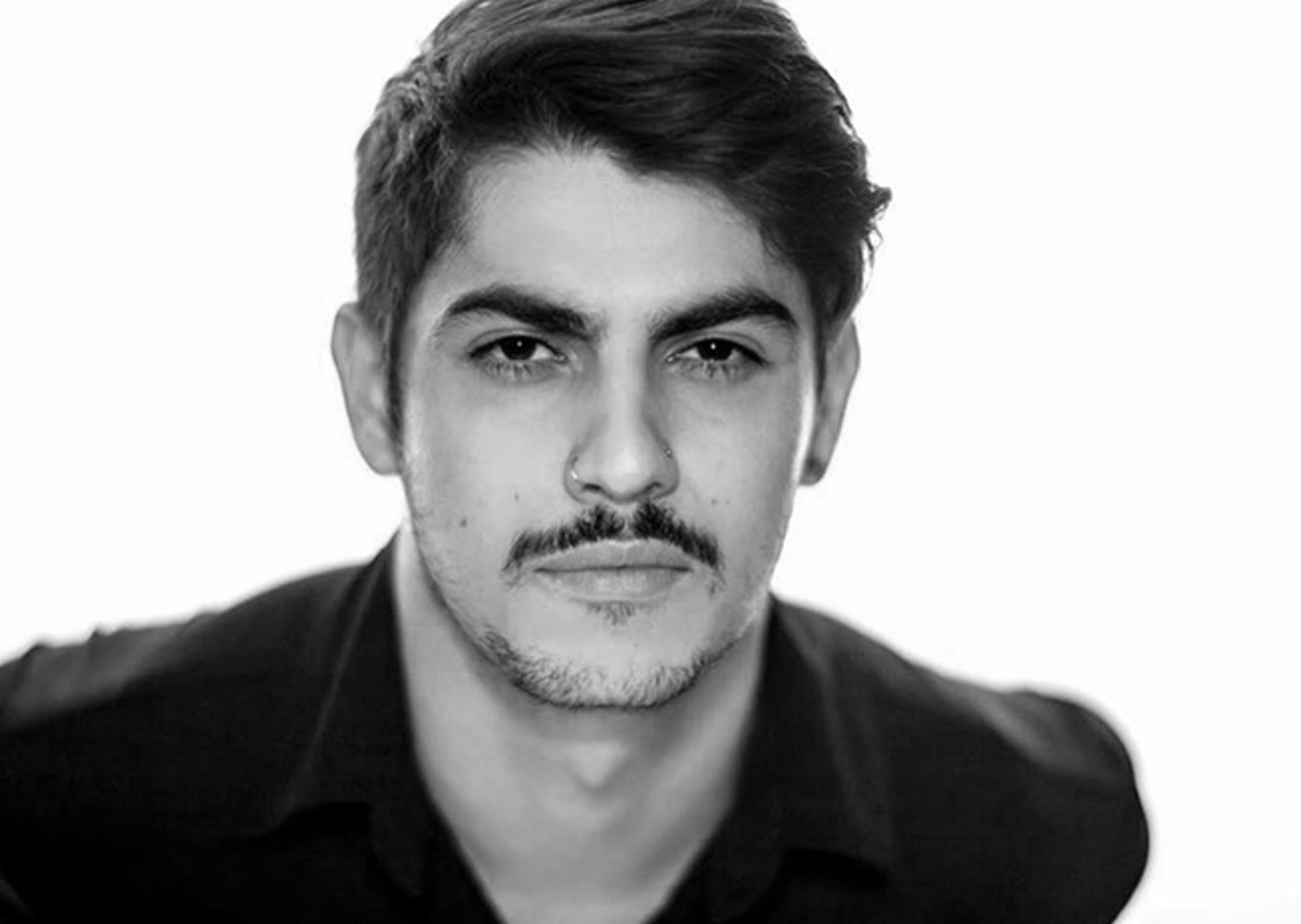 Intense Portrait of a Young Man