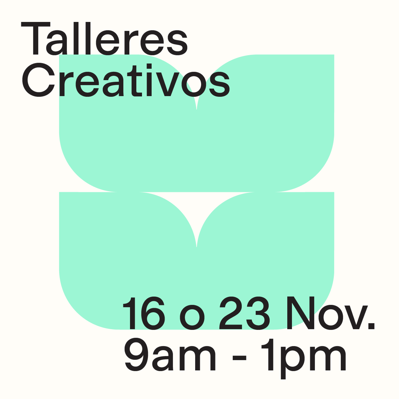 Póster de Talleres Creativos