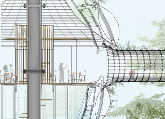 Visión arquitectónica transparente