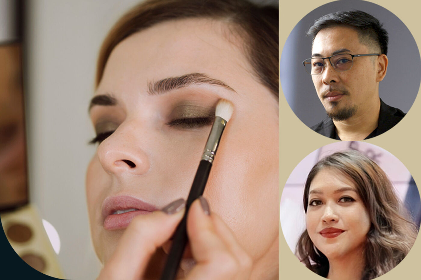 Makeup Demonstration and Professional Portraits