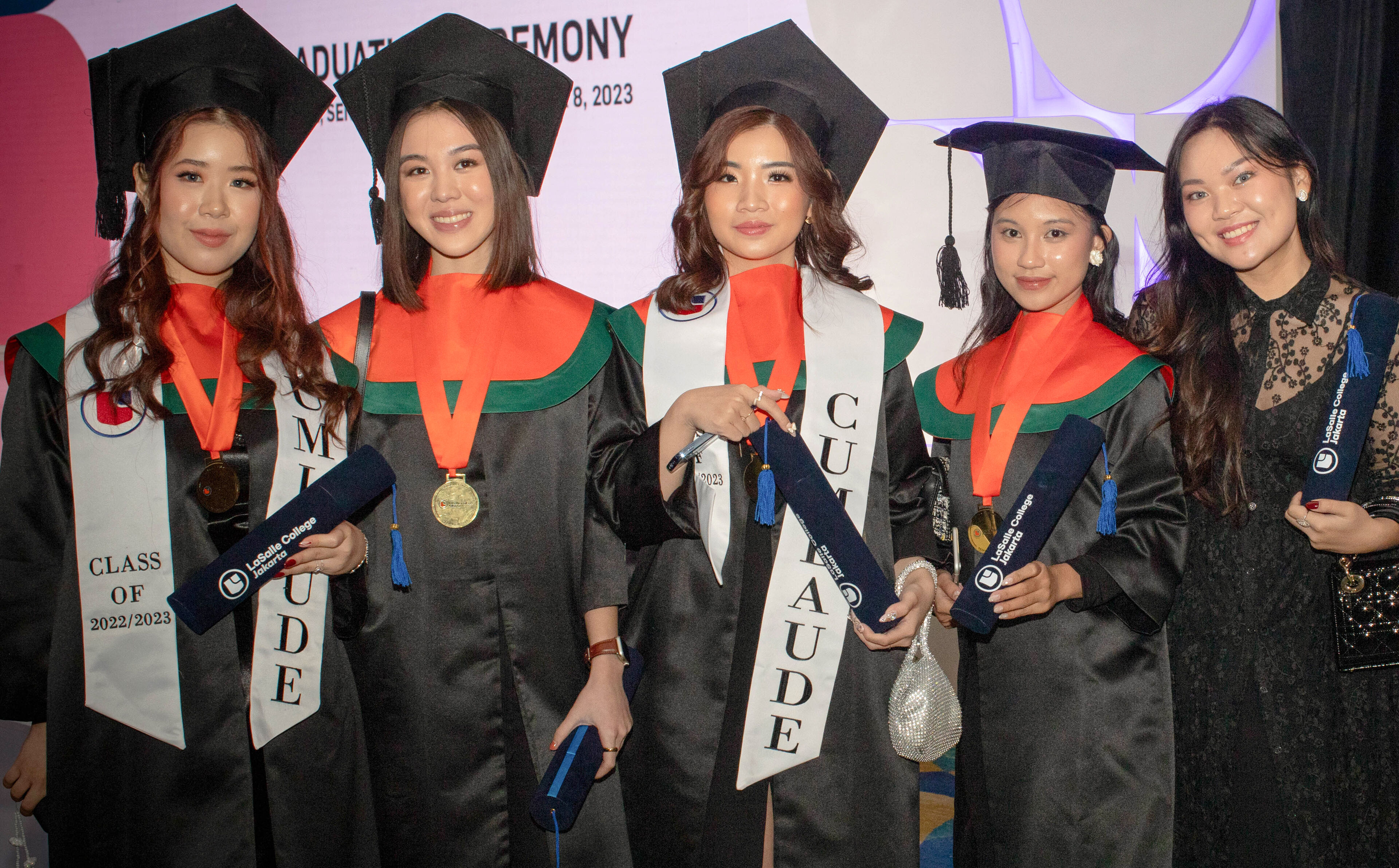 Graduates from LaSalle College Jakarta 