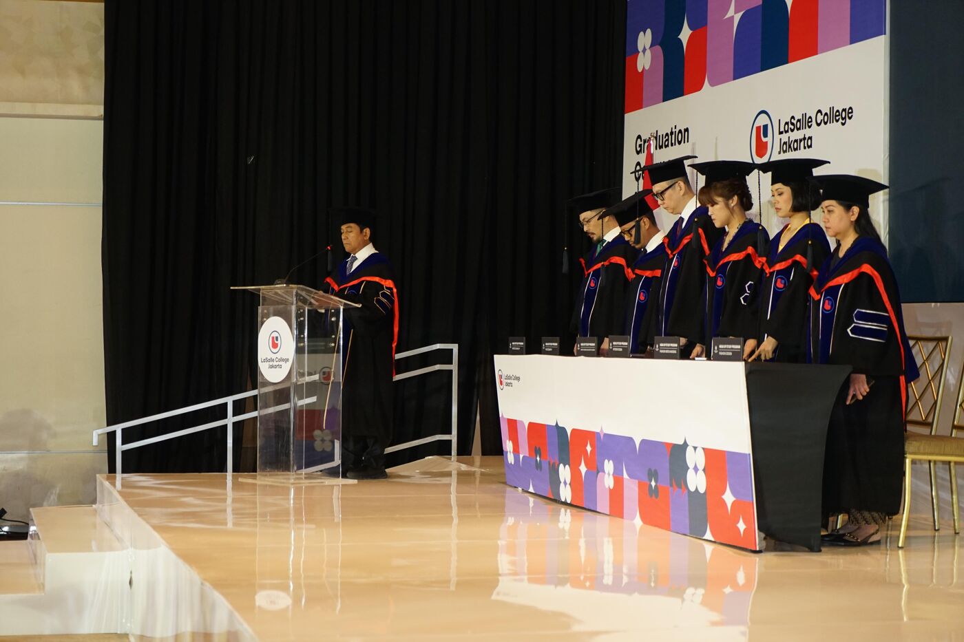 Graduation Ceremony at LaSalle College Jakarta