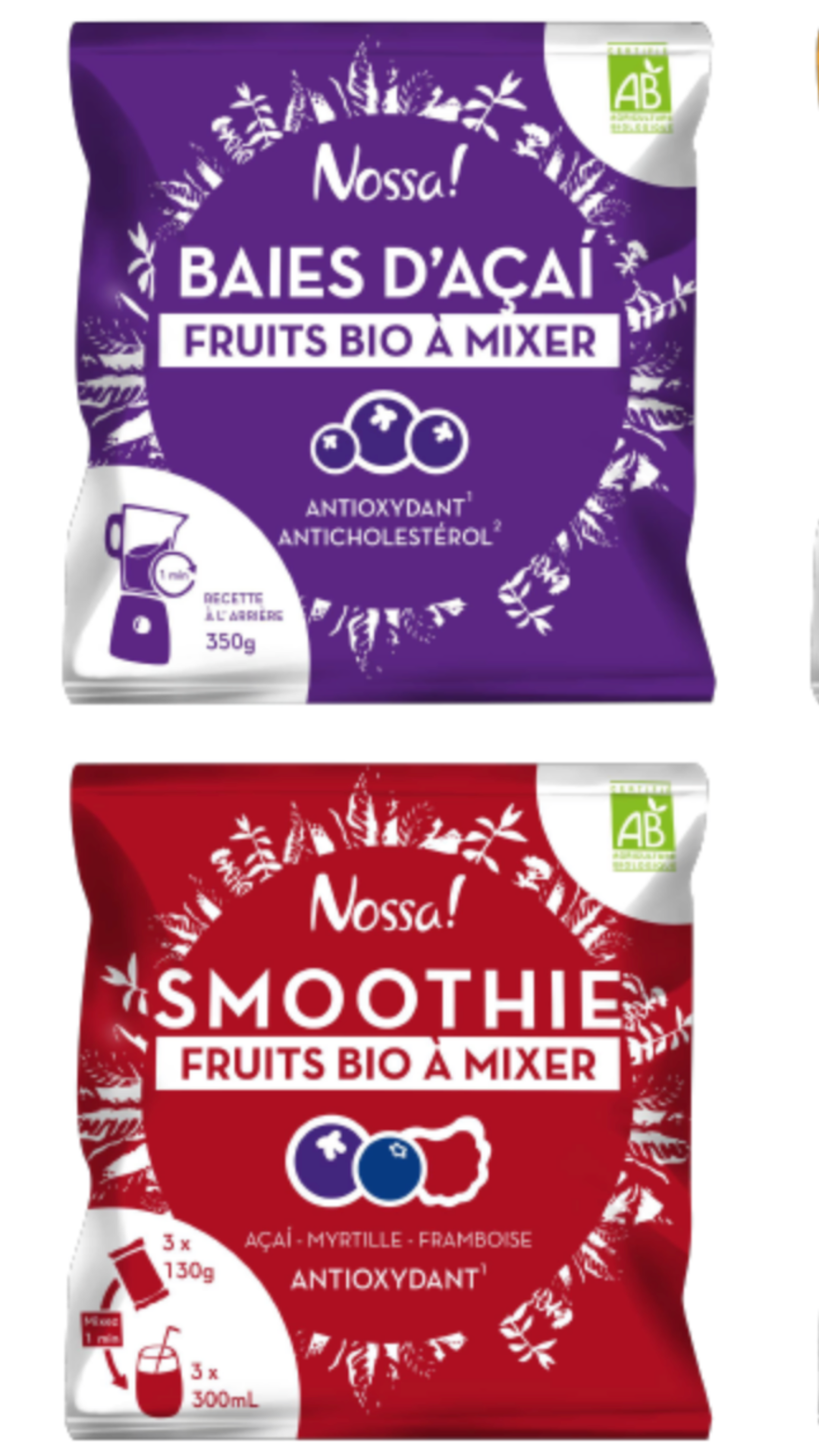 Organic Acai Berry and Smoothie Mixes