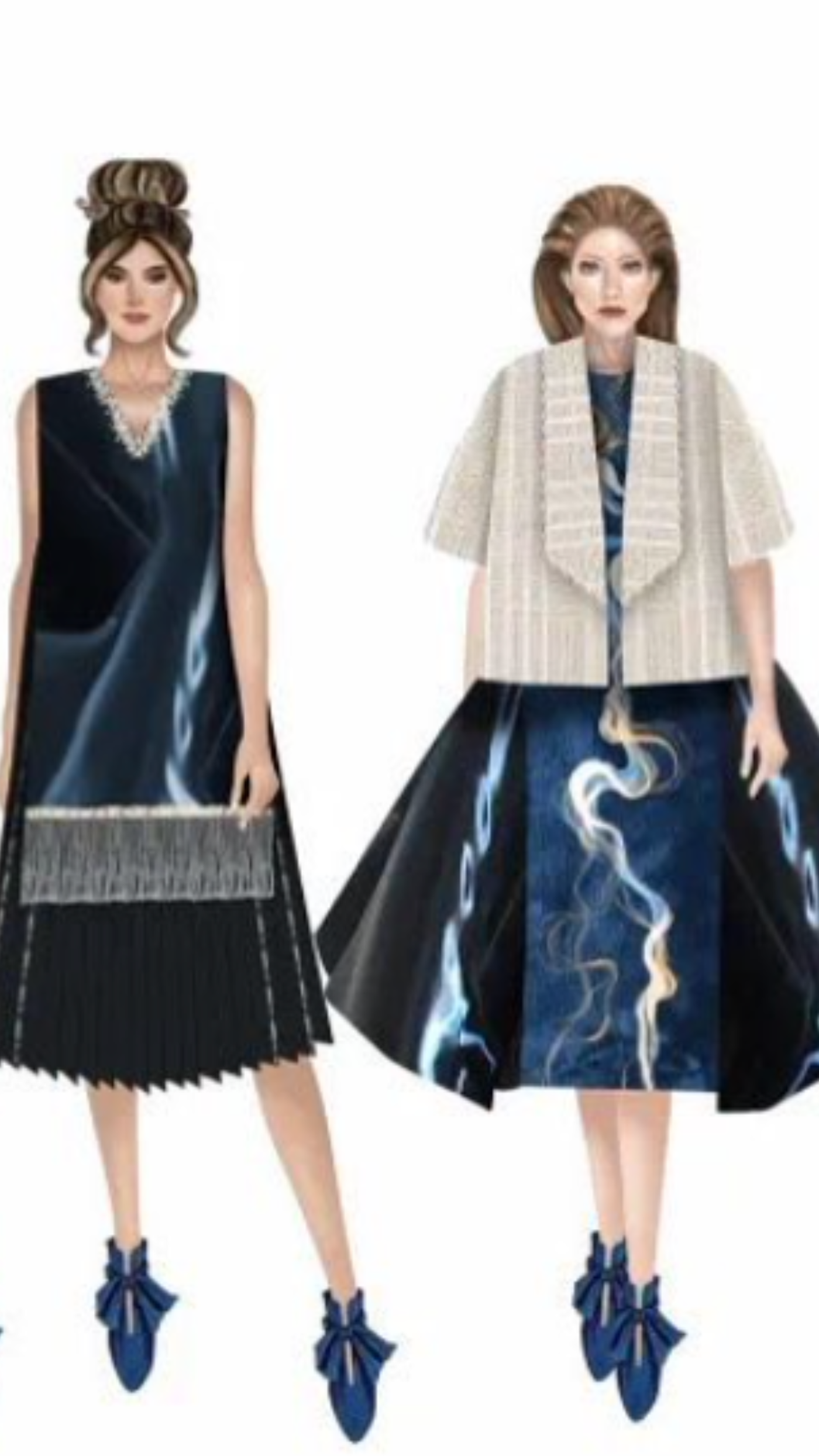 Illustrated Modern Eclectic Fashion Collection