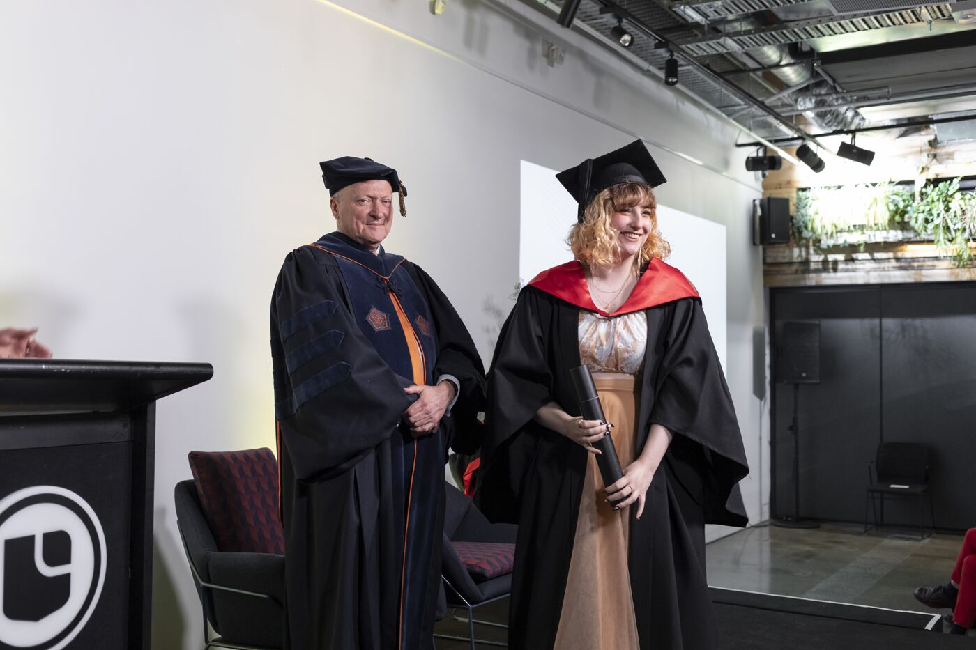 Graduation Ceremony Moment