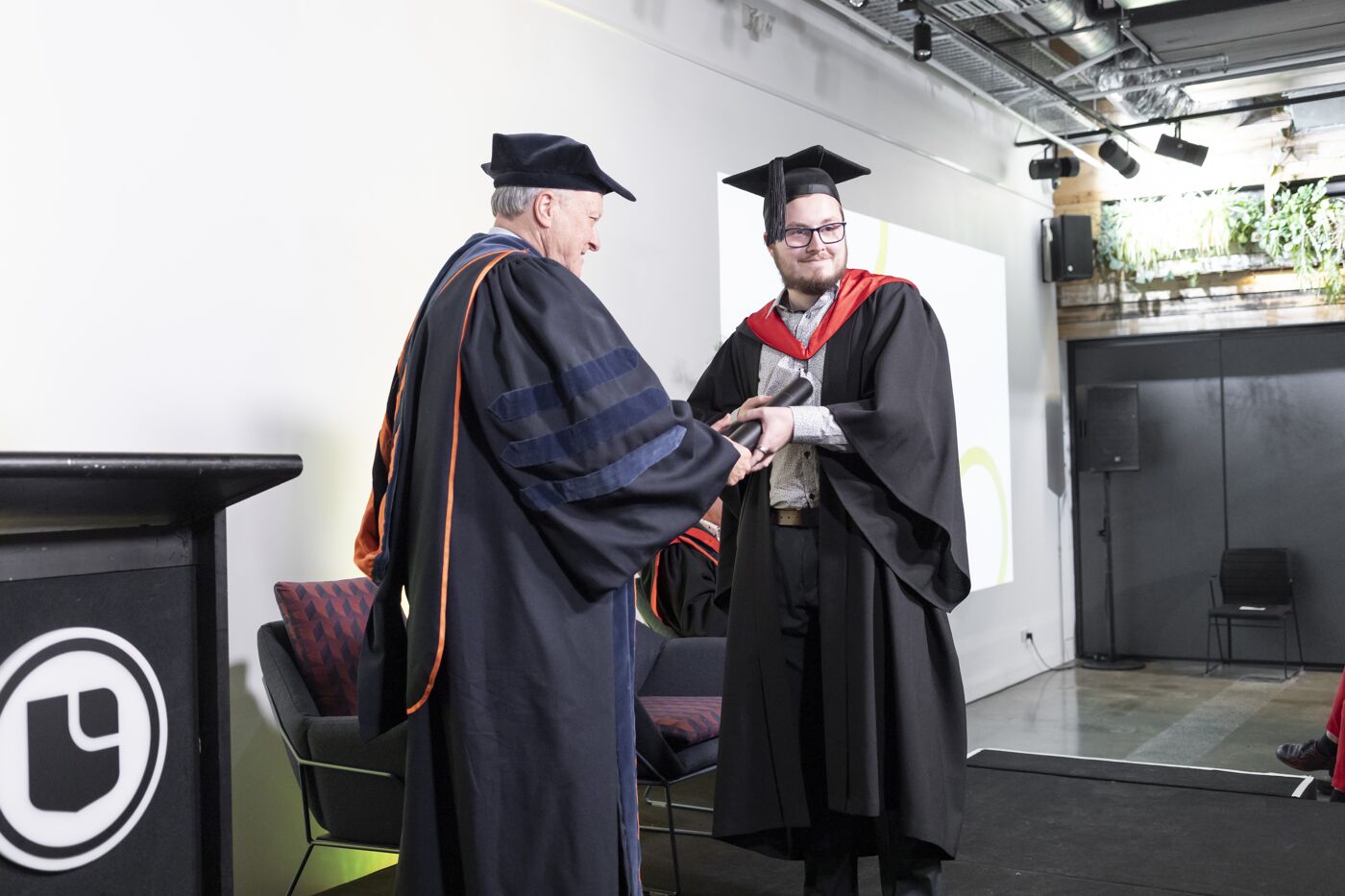 Graduation Ceremony Moment