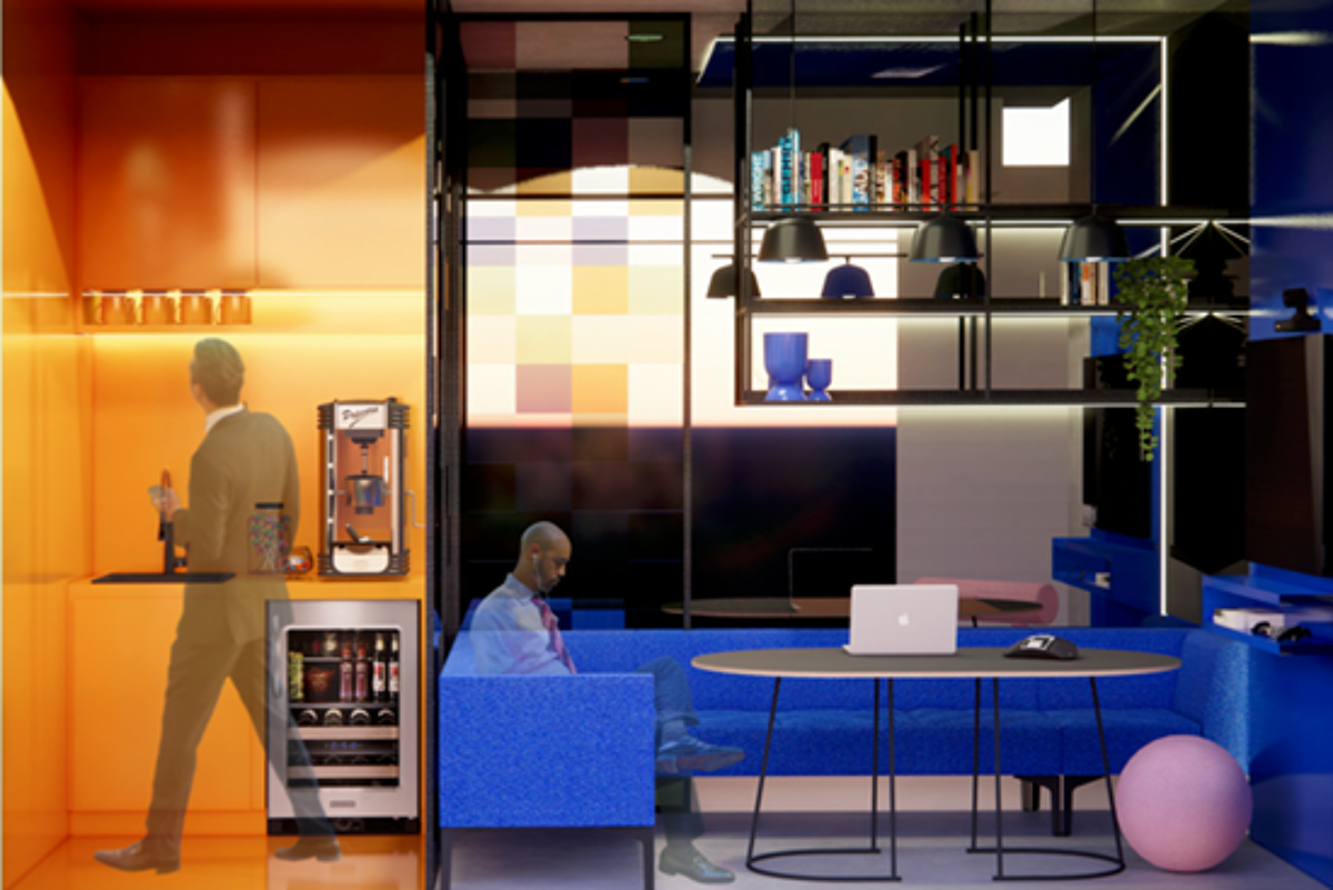 Colourful Collaborative Space