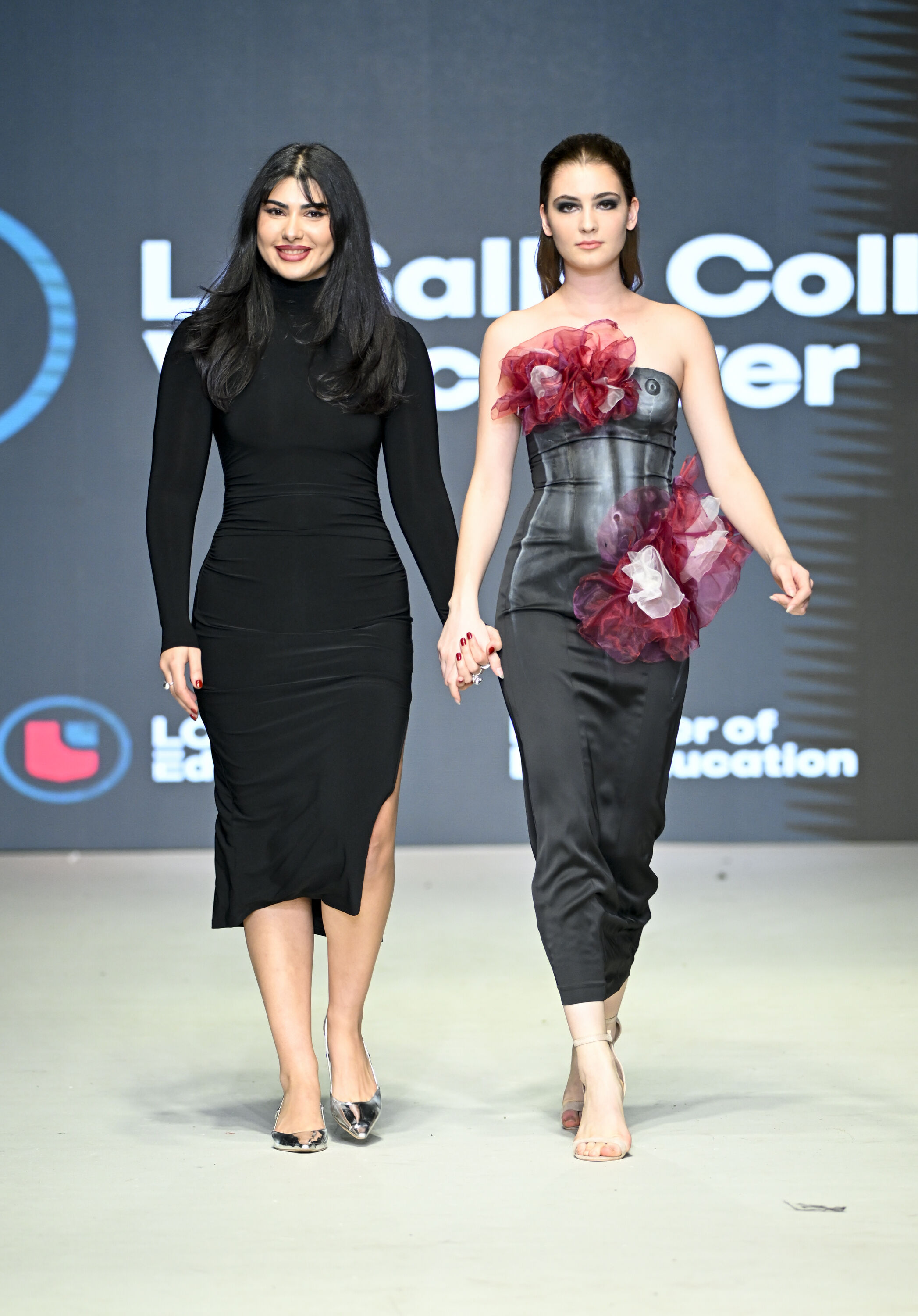 Designer and Model at LaSalle College Vancouver Fashion Show