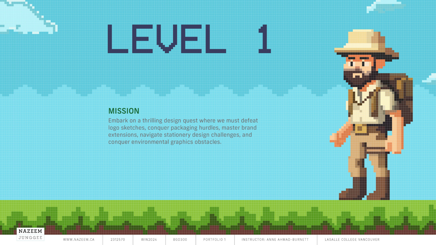 Gamified Design Mission Poster