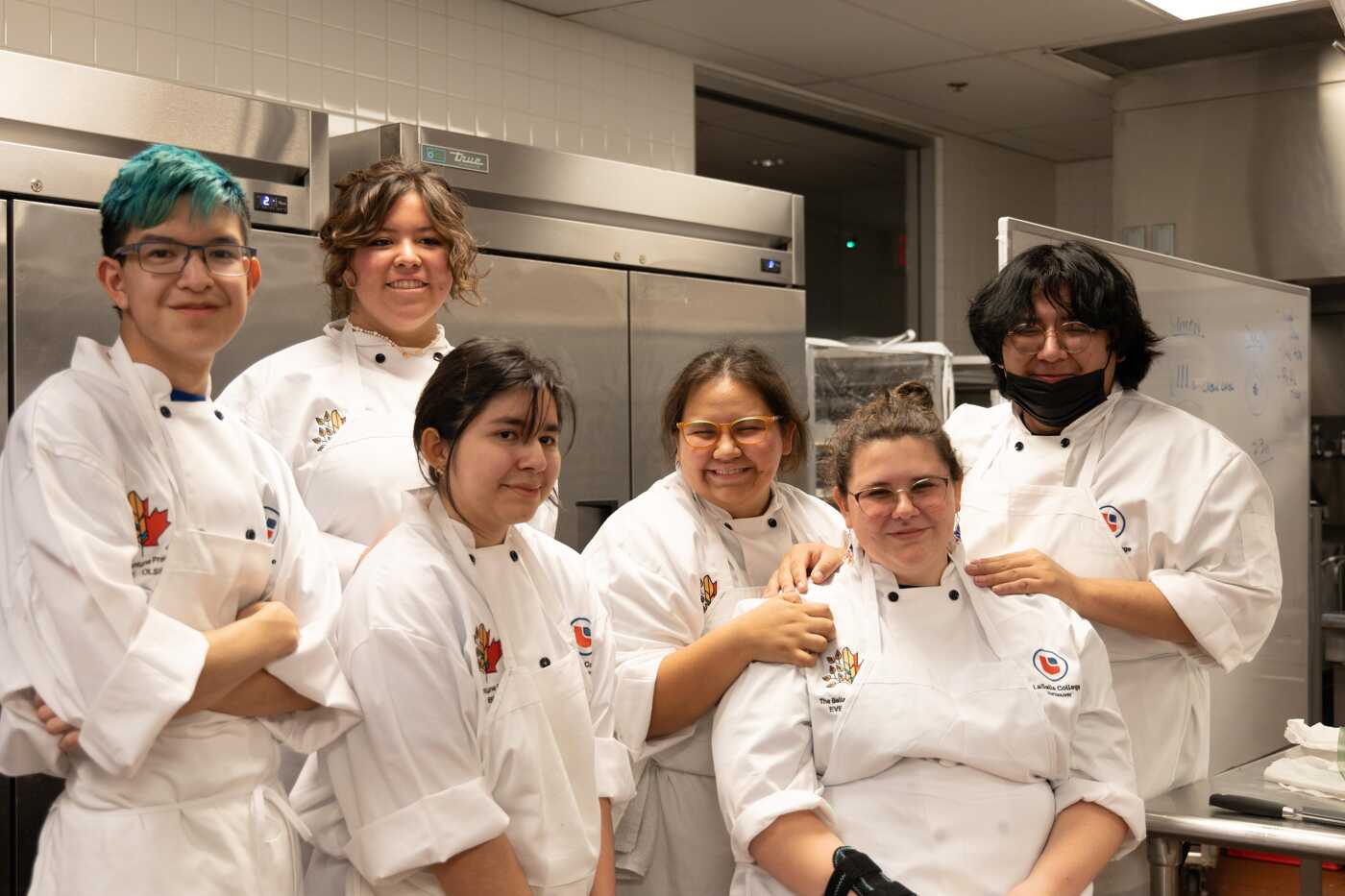 Culinary Students in Team Portrait