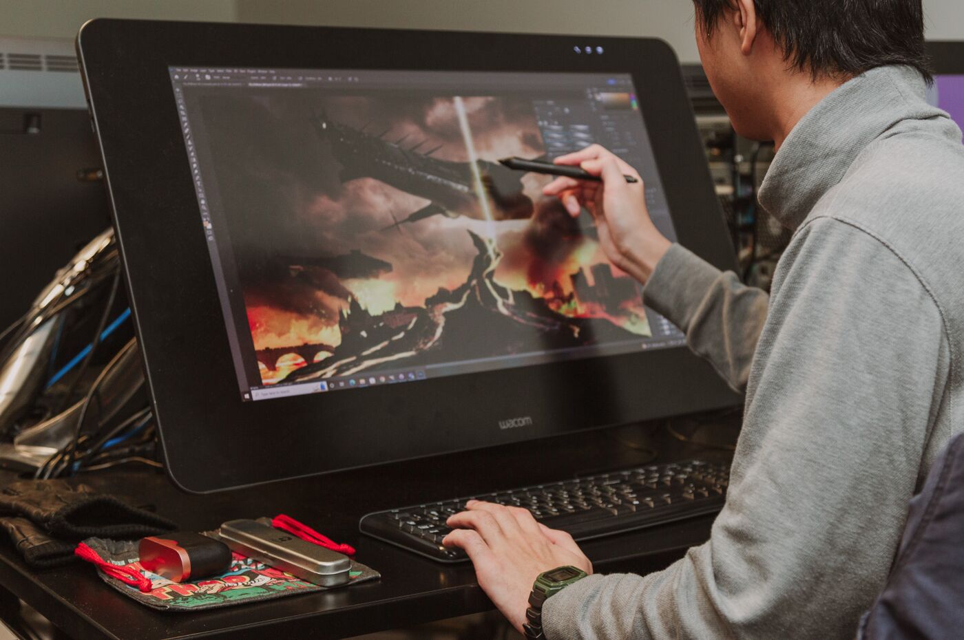 Epic Illustration in Progress