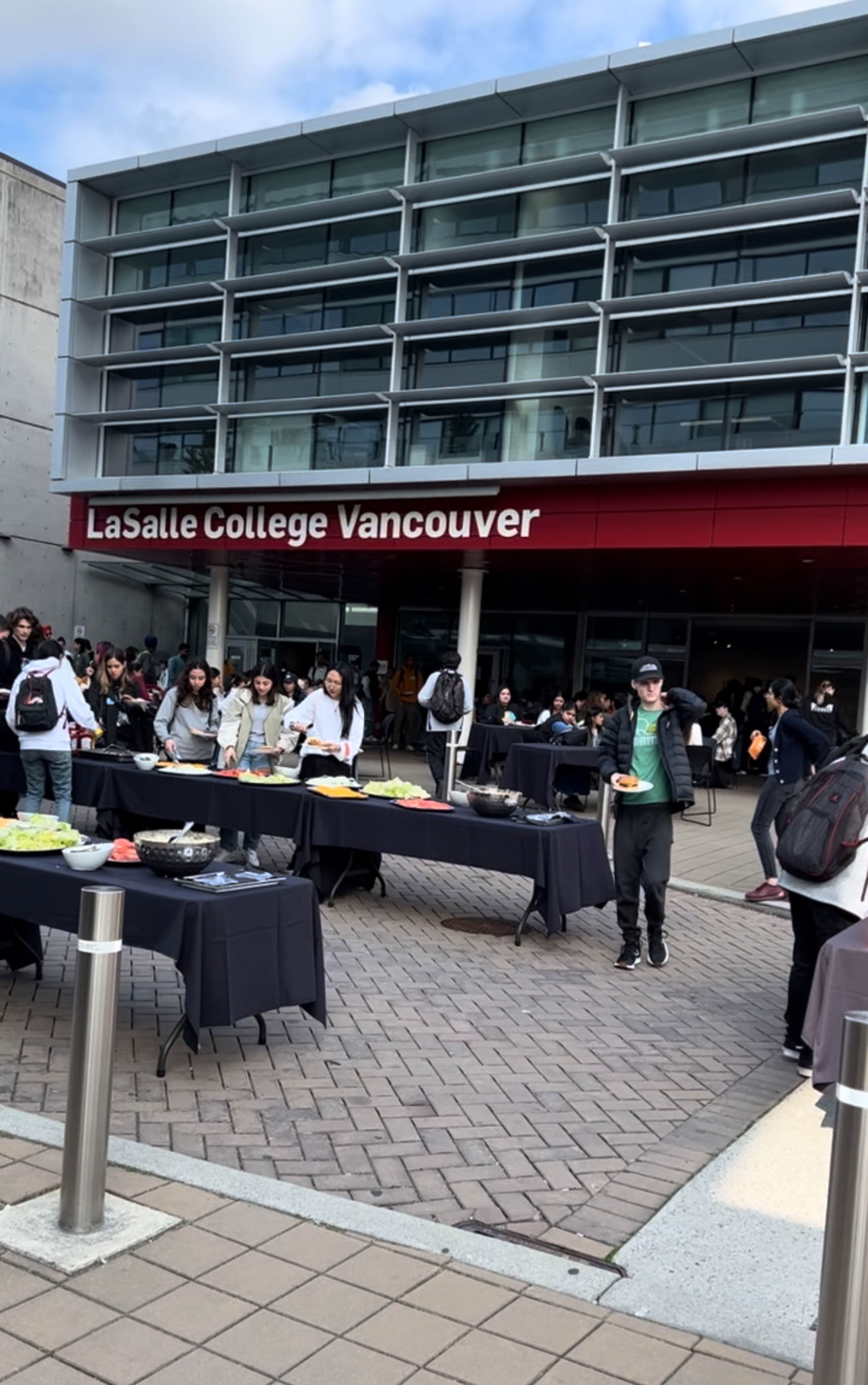 Outdoor Event at LaSalle College Vancouver